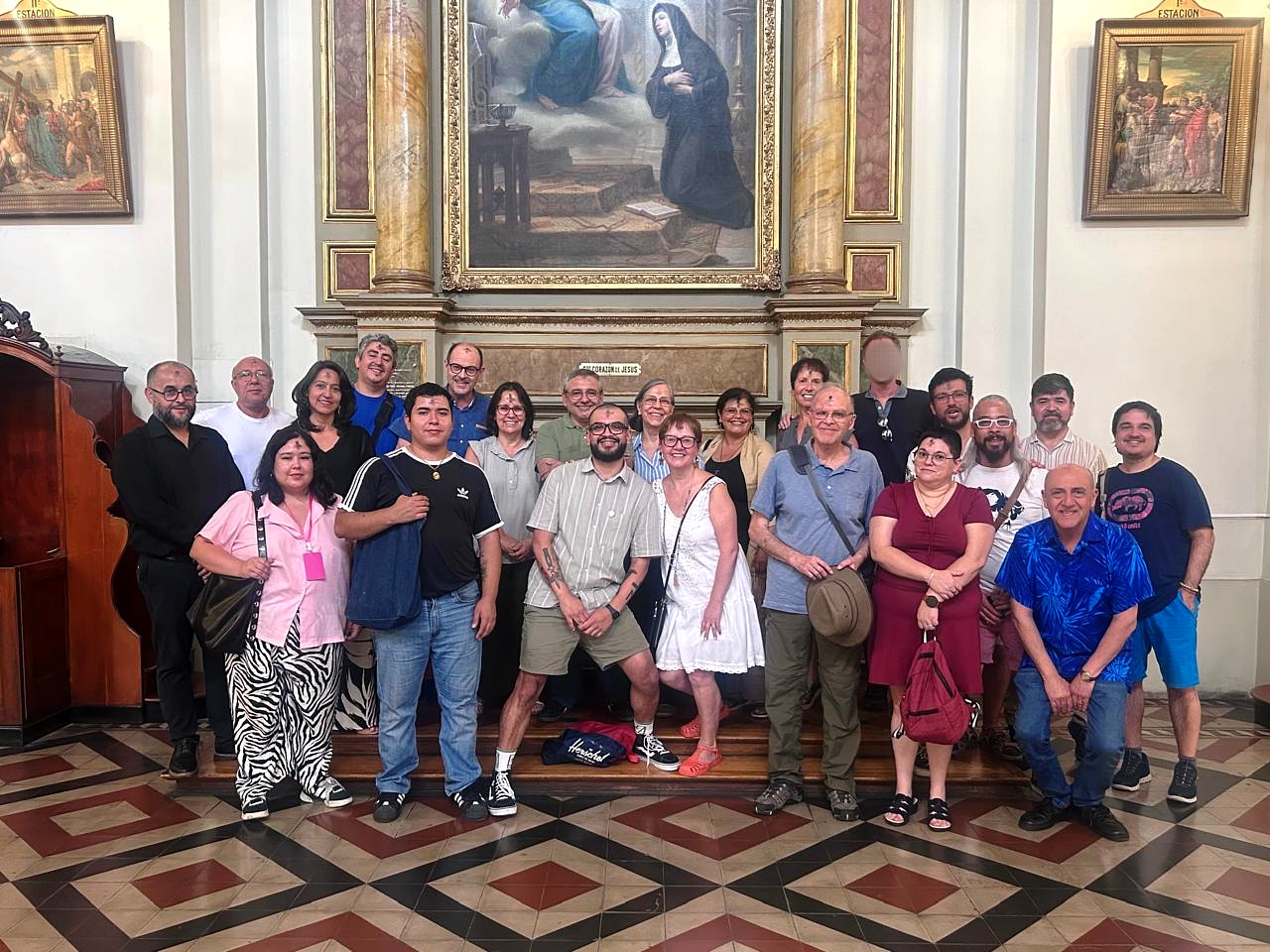 Junto a Padis Padres y Madres en el inicio de Cuaresma